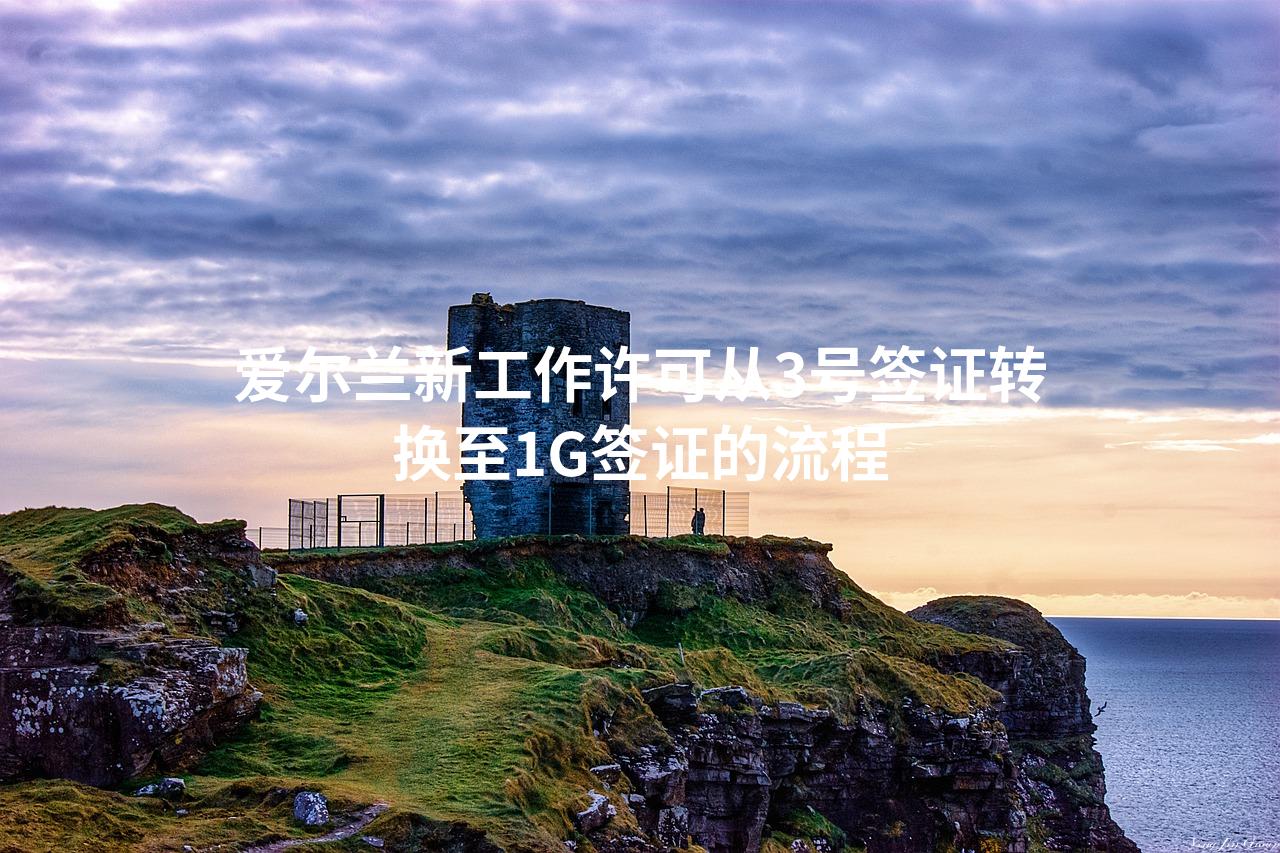 爱尔兰新工作许可从3号签证转换至1G签证的流程