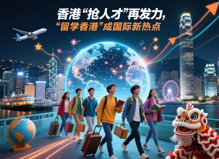 香港“抢人才”再发力，“留学香港”成国际新热点