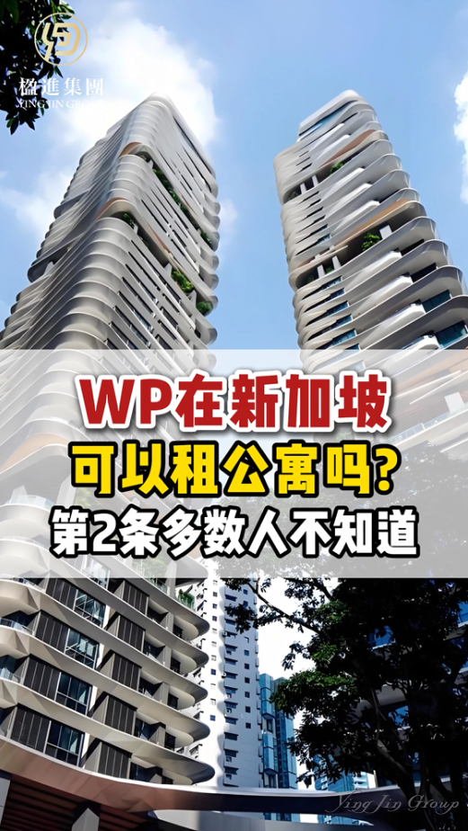 WP在新加坡可以租公寓吗？第2条多数人不知道