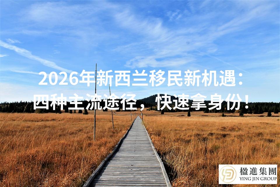 2026年新西兰移民新机遇：四种主流途径，快速拿身份！