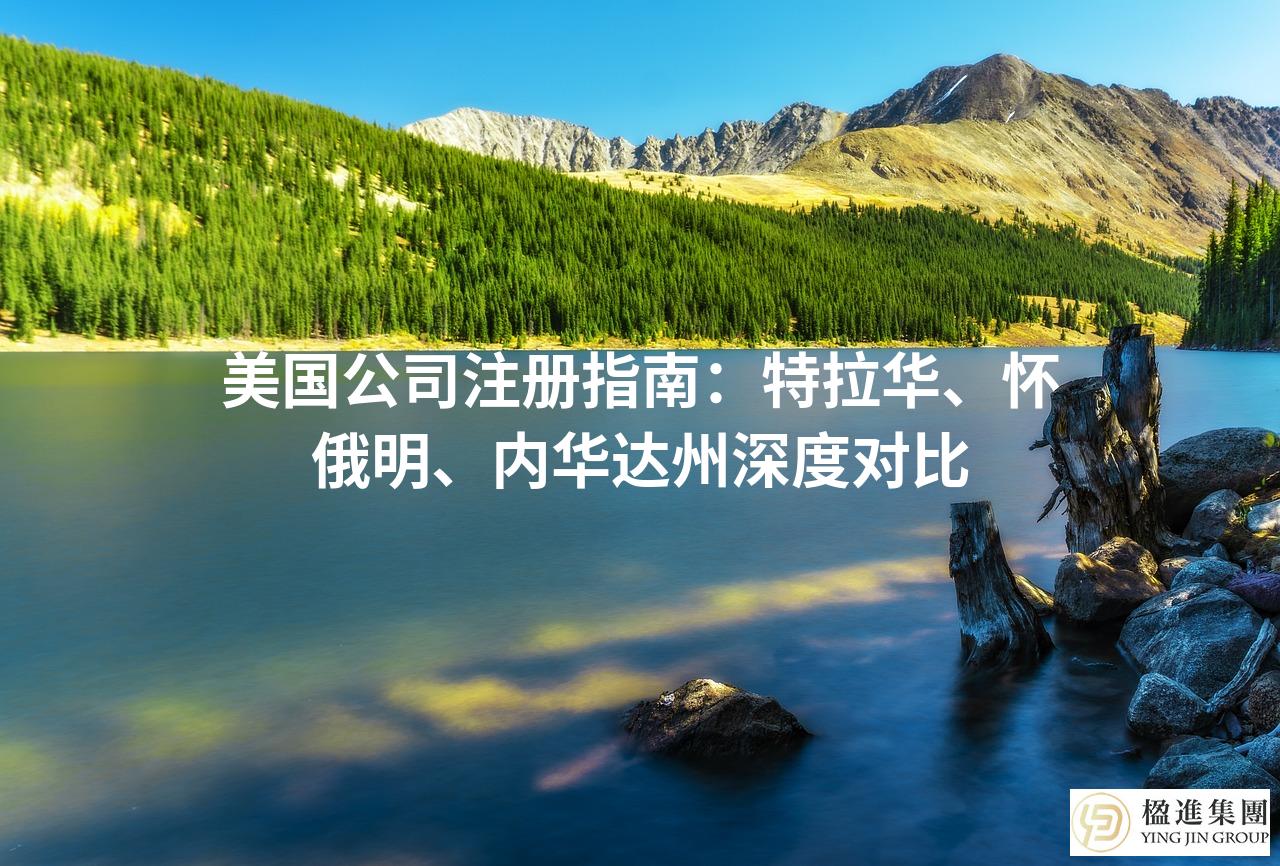 美国公司注册指南:特拉华、怀俄明、内华达州深度对比