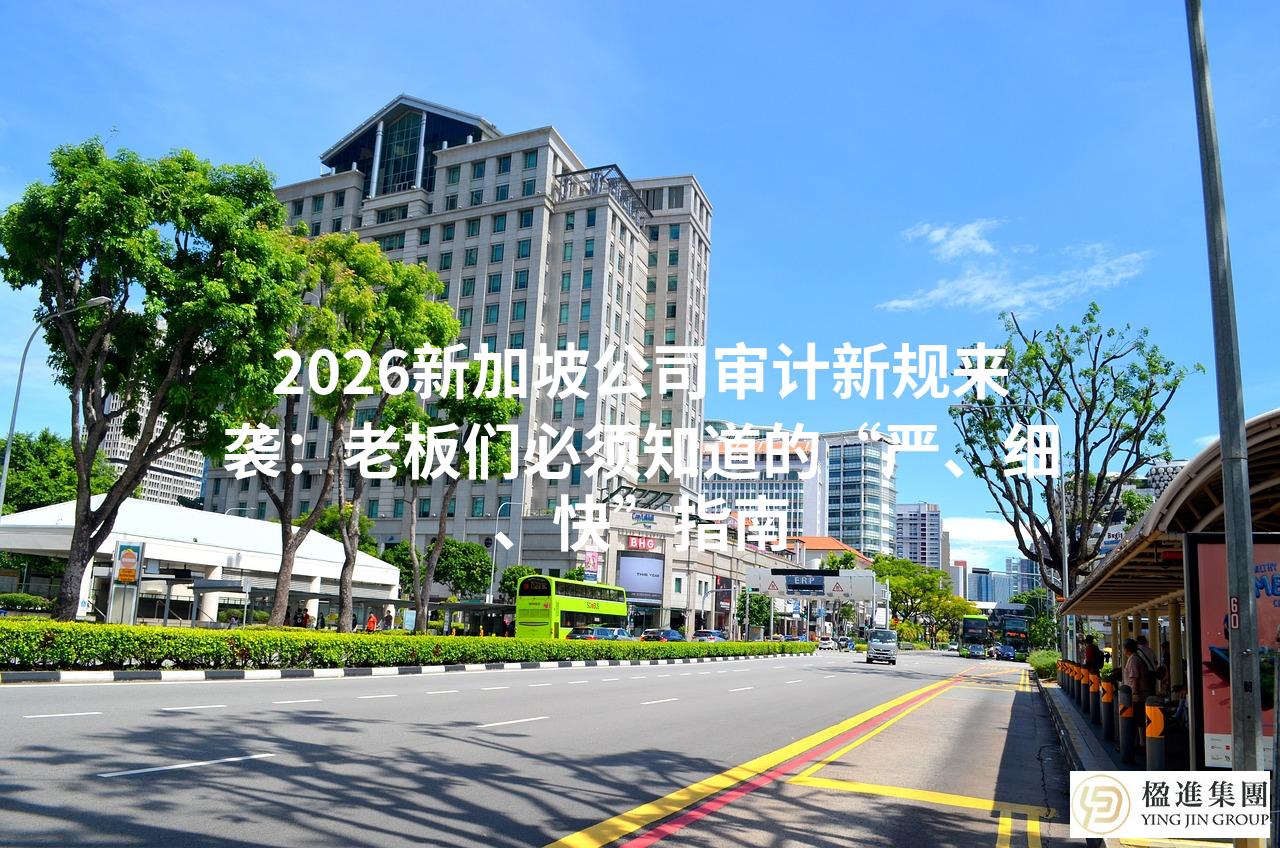 2026新加坡公司审计新规来袭:老板们必须知道的“严、细、快”指南