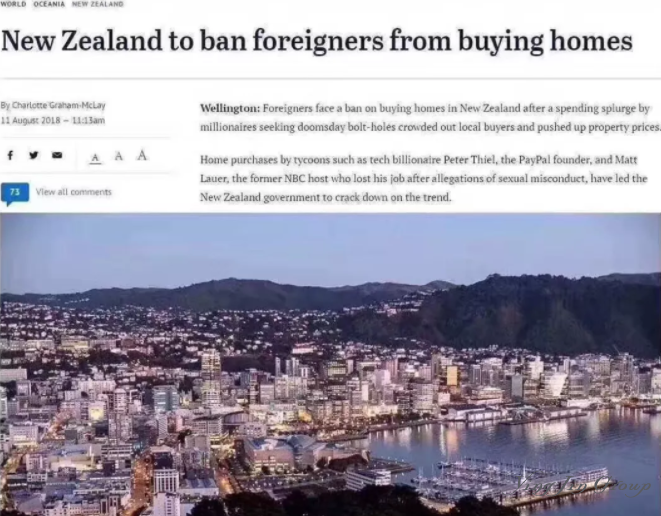 新西兰限购，澳洲房价大跌，您怎么看？