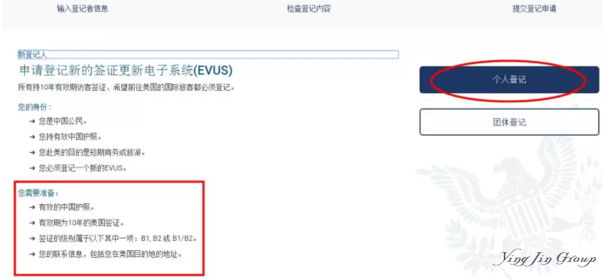 美国EVUS登记指南打包送给您！