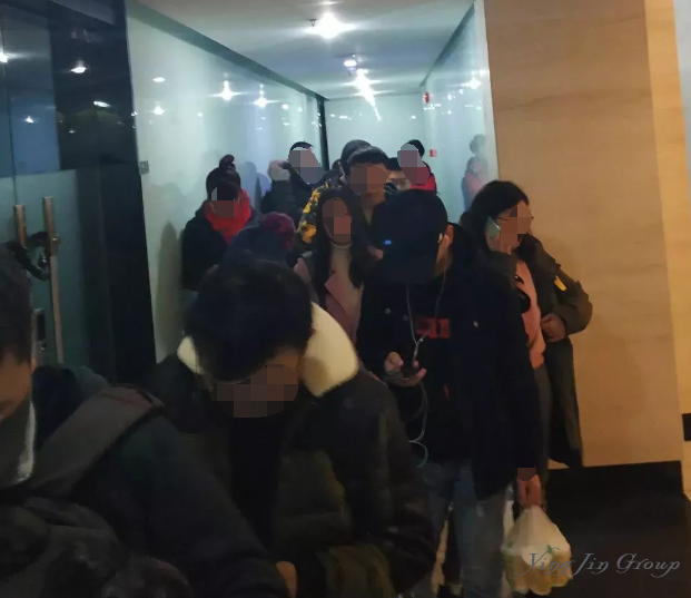 录指纹前1天,加拿大签证中心爆满