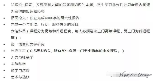 新加坡东南亚联合学院(UWC)详解