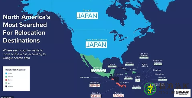 世界移民地图出炉！日本超越众多国家稳坐第二
