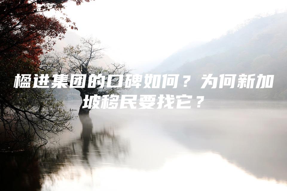 楹进集团的口碑如何？为何新加坡移民要找它？