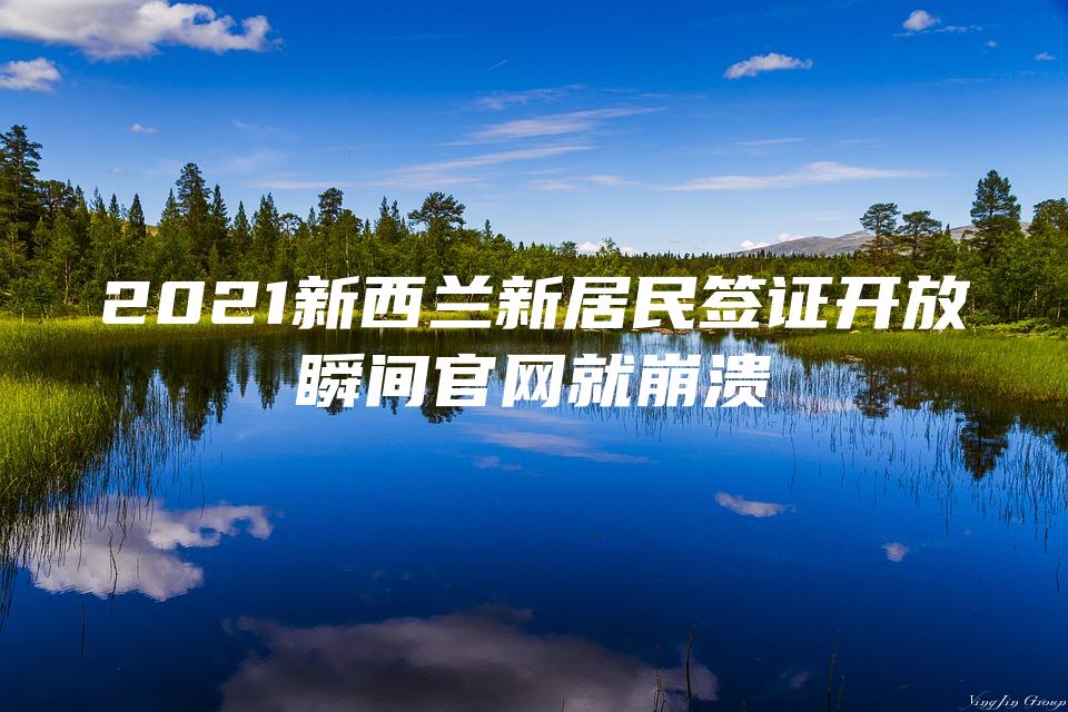 2021新西兰新居民签证开放瞬间官网就崩溃