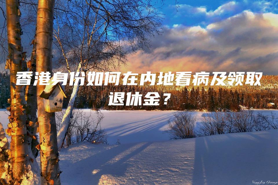 香港身份如何在内地看病及领取退休金？