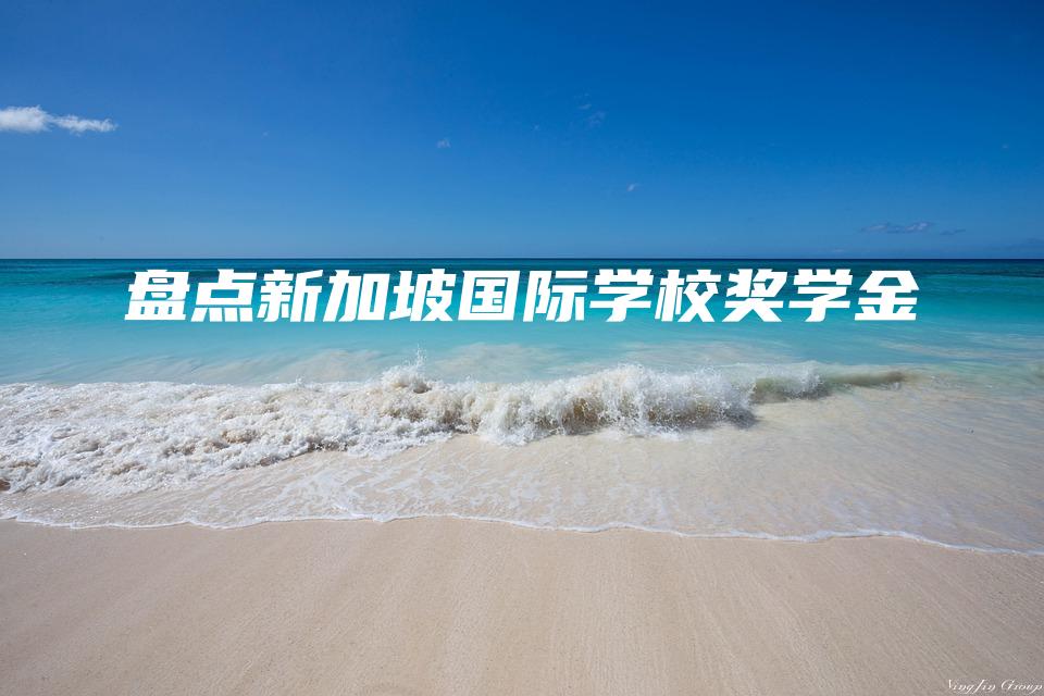 盘点新加坡国际学校奖学金