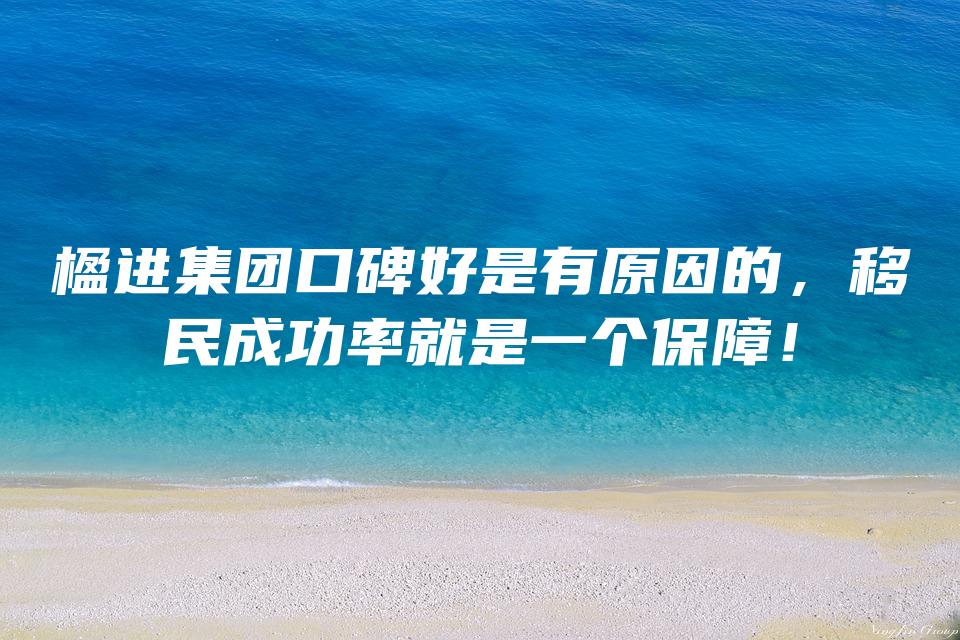 楹进集团口碑好是有原因的，移民成功率就是一个保障！