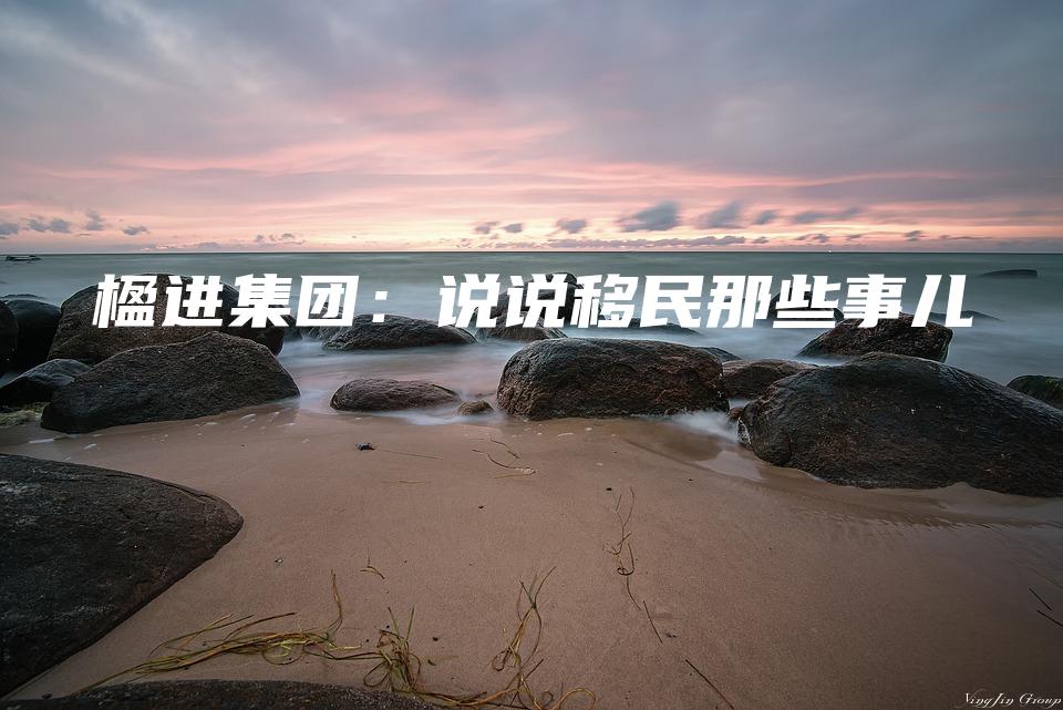 楹进集团：说说移民那些事儿