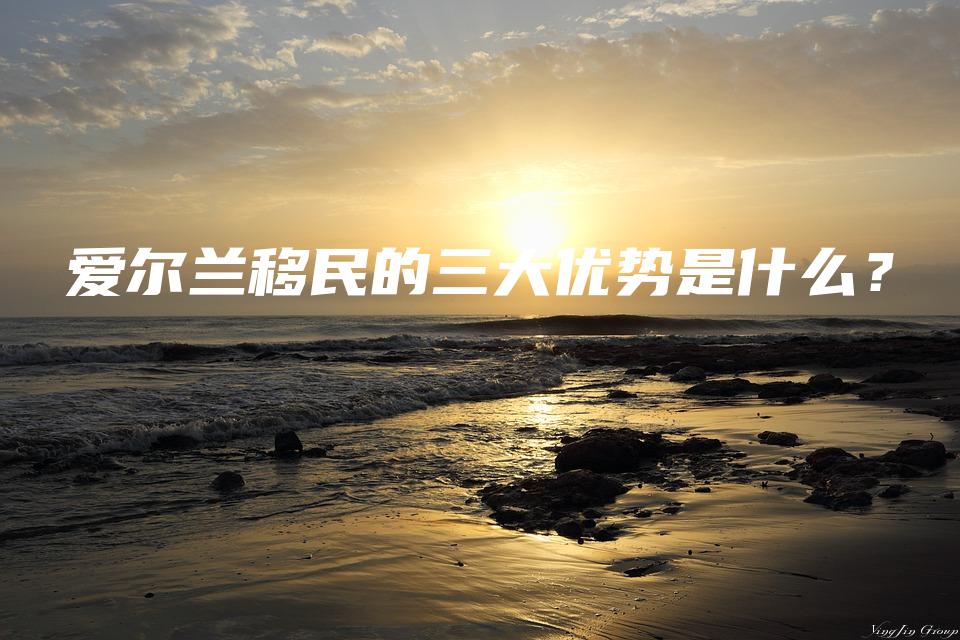 爱尔兰移民的三大优势是什么？