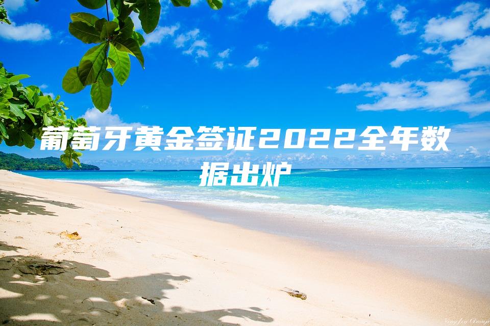 葡萄牙黄金签证2022全年数据出炉
