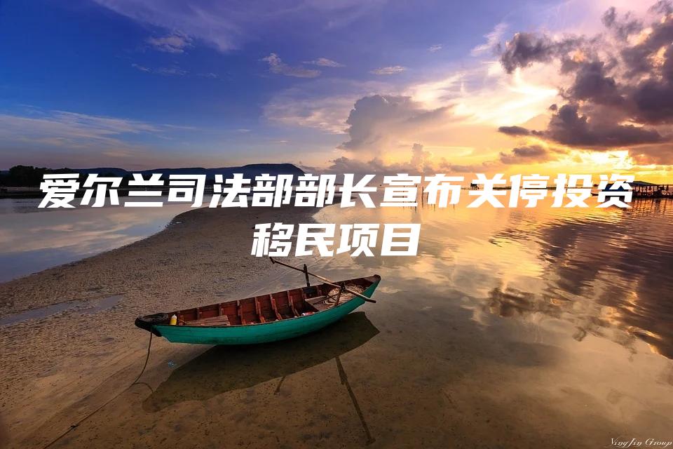 爱尔兰司法部部长宣布关停投资移民项目