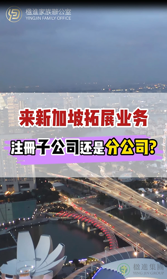 来新加坡拓展业务，注册子公司还是分公司？