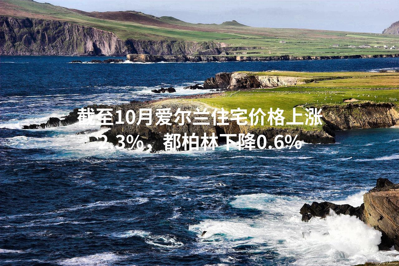 截至10月爱尔兰住宅价格上涨2.3%，都柏林下降0.6%