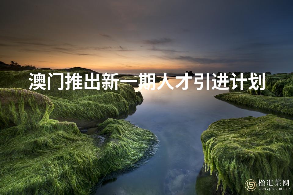 澳门推出新一期人才引进计划