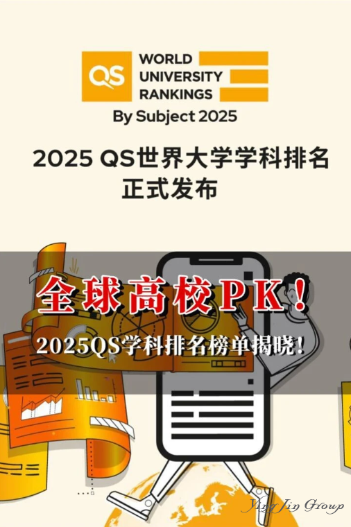 全球高校PK！2025QS学科排名榜单揭晓！