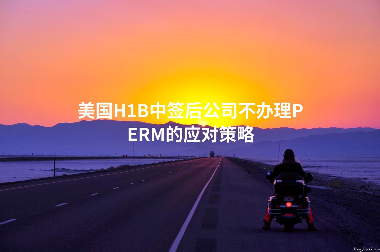 美国H1B中签后公司不办理PERM的应对策略