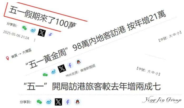 这个五一，内地人涌入香港，挤爆各大银行！