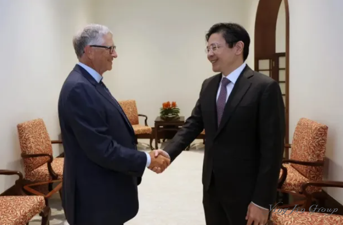 比尔·盖茨，为什么选新加坡？
