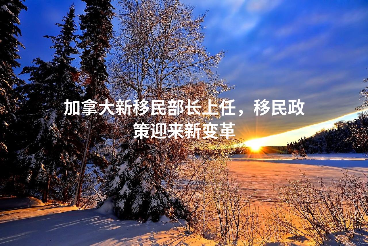 加拿大新移民部长上任，移民政策迎来新变革