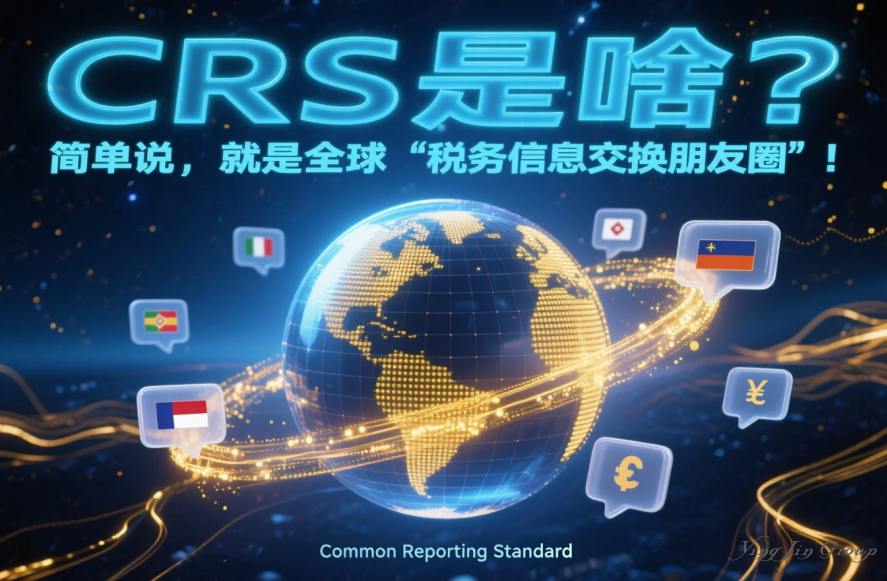 CRS是啥？简单说，就是全球“税务信息交换朋友圈”！