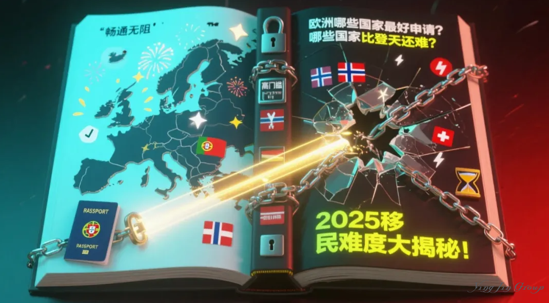 欧洲移民哪些国家最好申请？哪些国家比登天还难？
