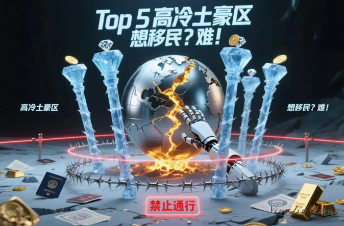 Top 5 “高冷土豪区”：想移民？难！