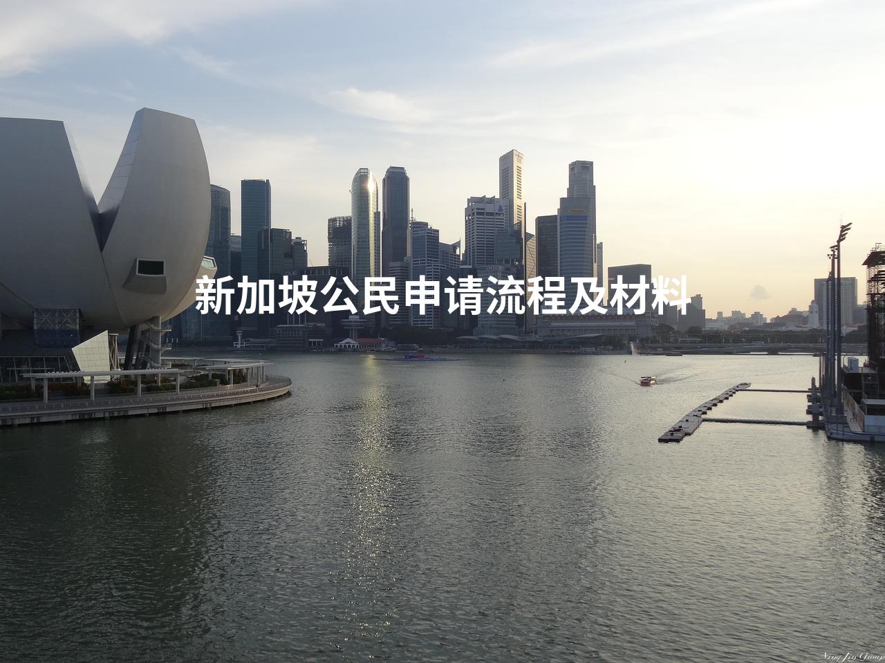 新加坡公民申请流程及材料
