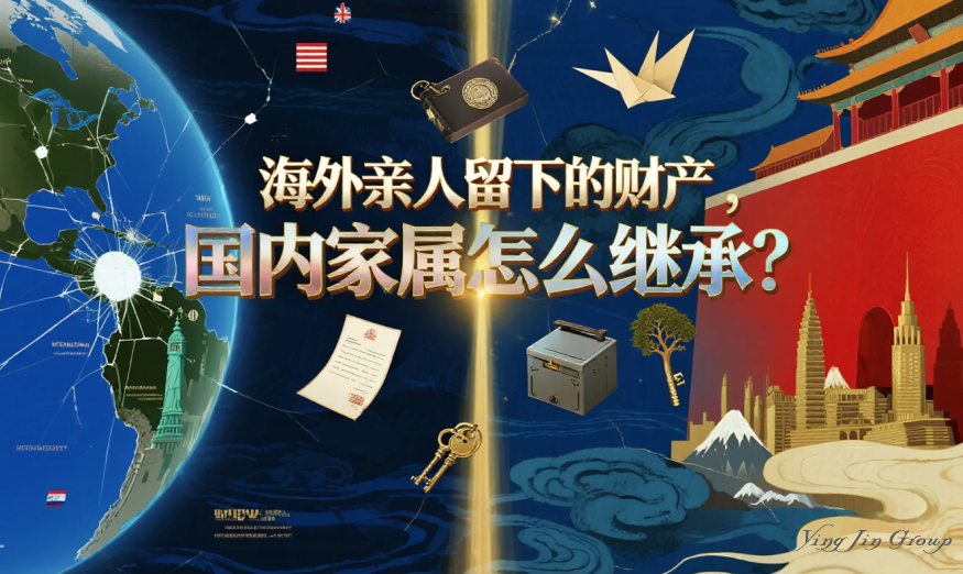 海外亲人留下的财产，国内家属怎么继承？