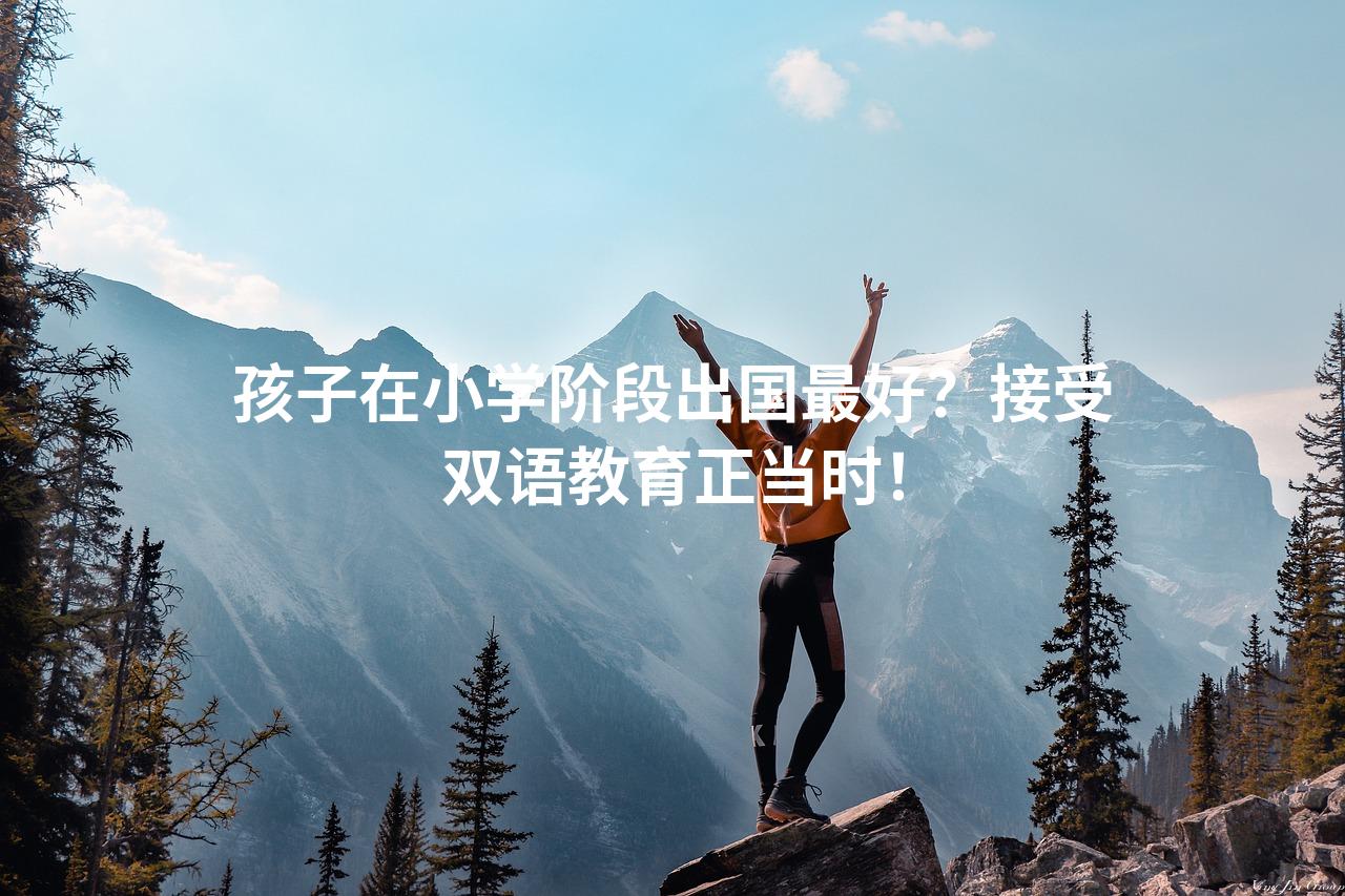 孩子在小学阶段出国最好？接受双语教育正当时！