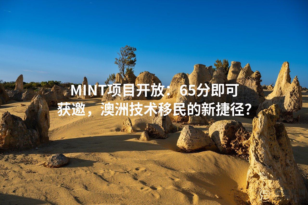 MINT项目开放：65分即可获邀，澳洲技术移民的新捷径？