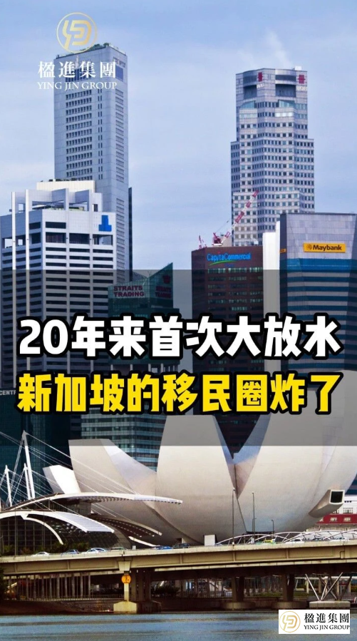 20年来首次大放水，新加坡的移民圈炸了
