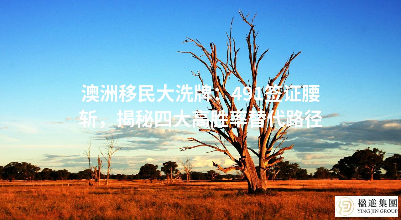 澳洲移民大洗牌：491签证腰斩，揭秘四大高胜率替代路径