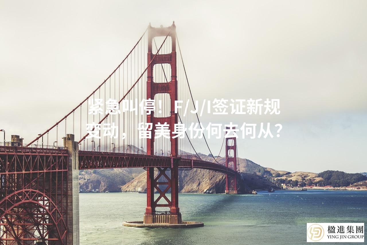 紧急叫停！F/J/I签证新规变动，留美身份何去何从？