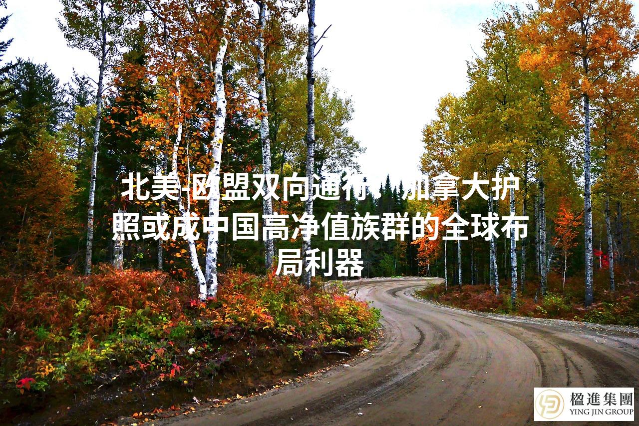北美‑欧盟双向通行：加拿大护照或成中国高净值族群的全球布局利器
